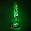 WATER PIPE BEAKER GLOW IN DARK WP25049 1CT
